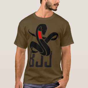 Camiseta Cobra do Jiujitsu Mamba brasileiro por cinturão pr