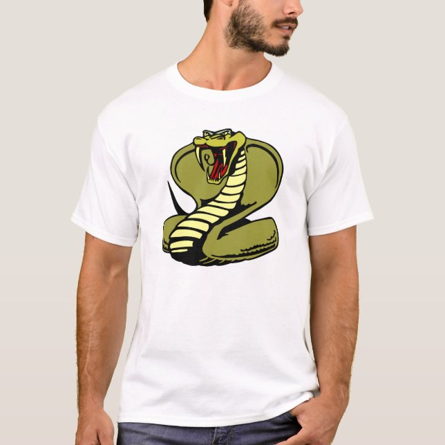 Camiseta Cobra do Rei Branco (Frente)