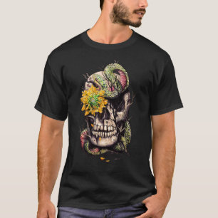 Camiseta Cobra e Caveira