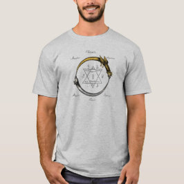 Camiseta Cobra e Dragon Ouroboros
