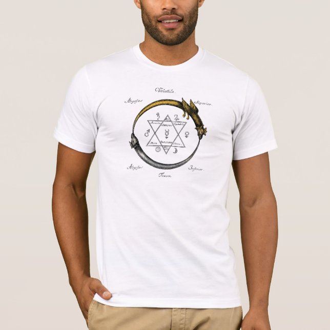 Camiseta Cobra e Dragon Ouroboros (Frente)