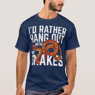 Camiseta Cobra Engraçado para o Animal Reptile Pet Cobra