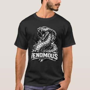 Camiseta Cobrá Feroz VENENOSA Cobra Rei Streetwear
