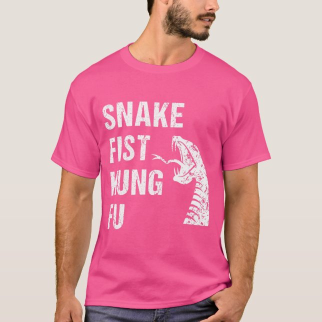 Camiseta Cobra Fist Kung Fu (Frente)