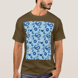 Camiseta Cobra Hognose Cupcake do  de mirtilo