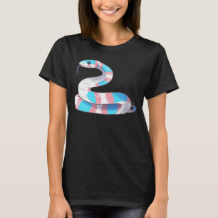 Camiseta Cobra LGBT Cobra de Sinalizador de Transgênero Rep