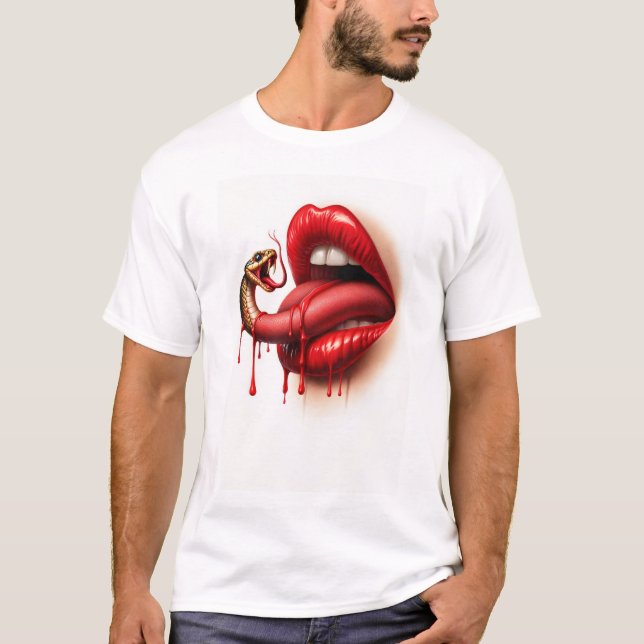 Camiseta Cobra Língua  (Frente)