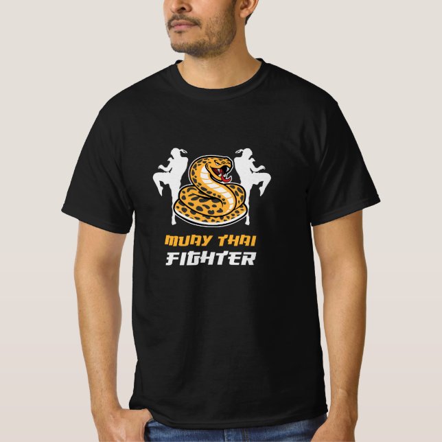 Camiseta Cobra Muay Thai Fighter (Frente)