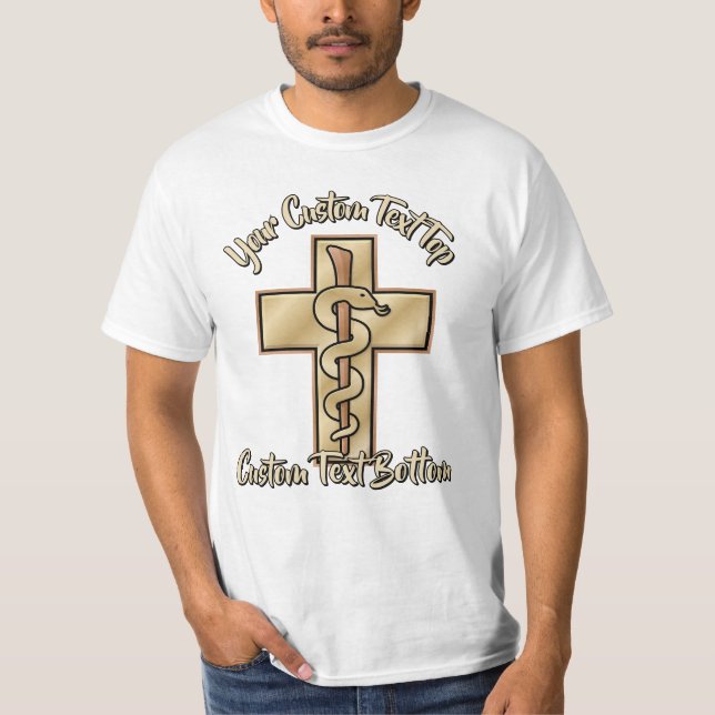 Camiseta Cobra na Cruz (Frente)