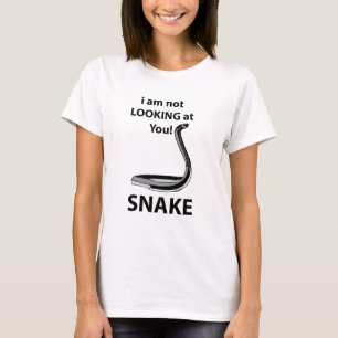 Camiseta Cobra, não estou olhando para você Cobra