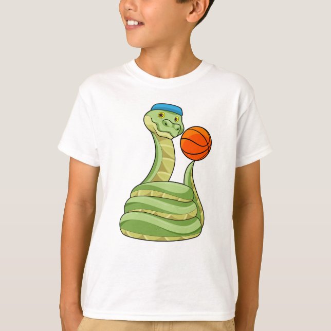 Camiseta Cobra no basquete (Frente)