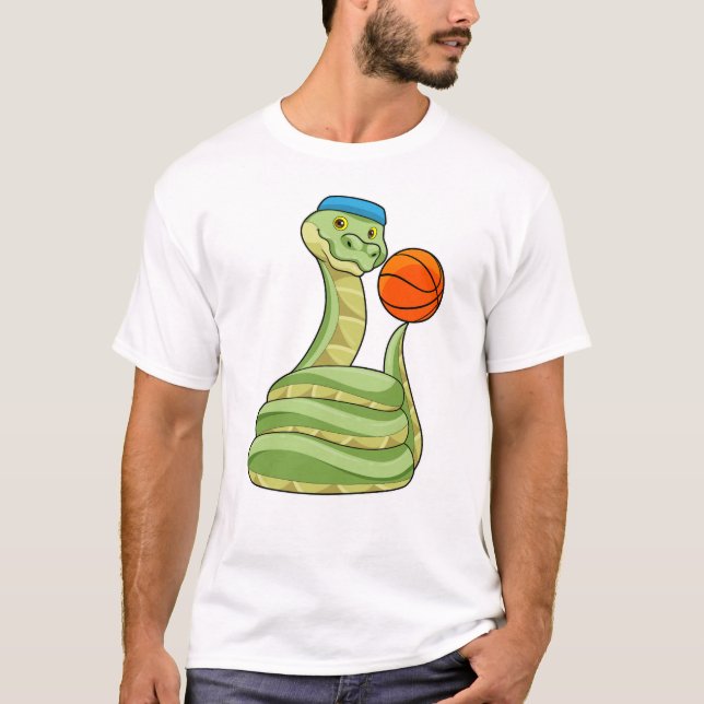 Camiseta Cobra no basquete (Frente)