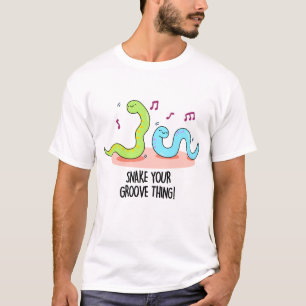 Camiseta Cobra O Seu Worm De Disco Bonito Do Groove