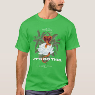 Camiseta Cobra "O Vamos Faz Isso" - O Lotus Branco