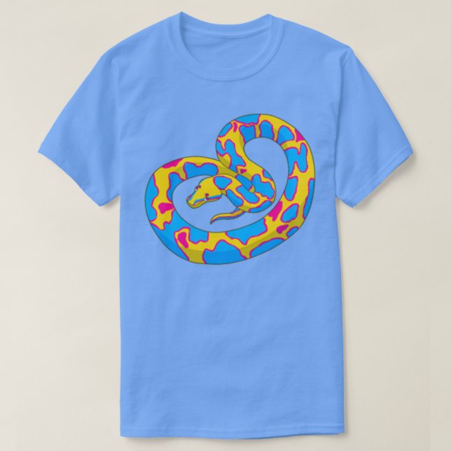 Camiseta Cobra pansexual (Frente do Design)