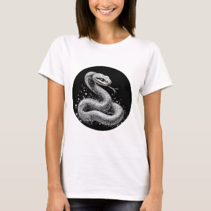 Camiseta Cobra prateada