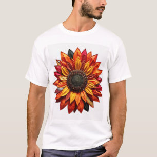 Camiseta Cobra-prima Girassol em Cores Sunset