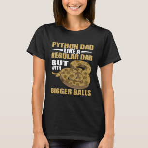 Camiseta Cobra Python Pai Maior Bola Banana Python