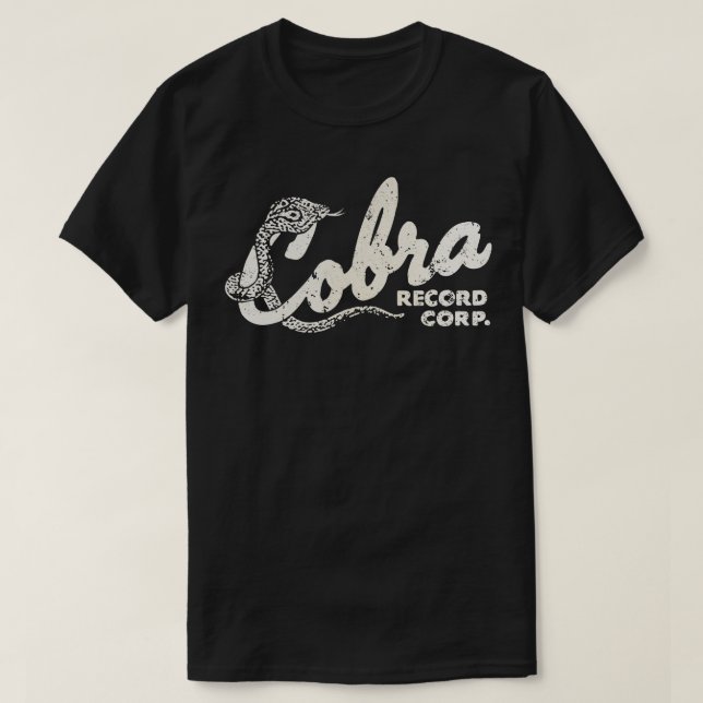 Camiseta Cobra Records (Frente do Design)