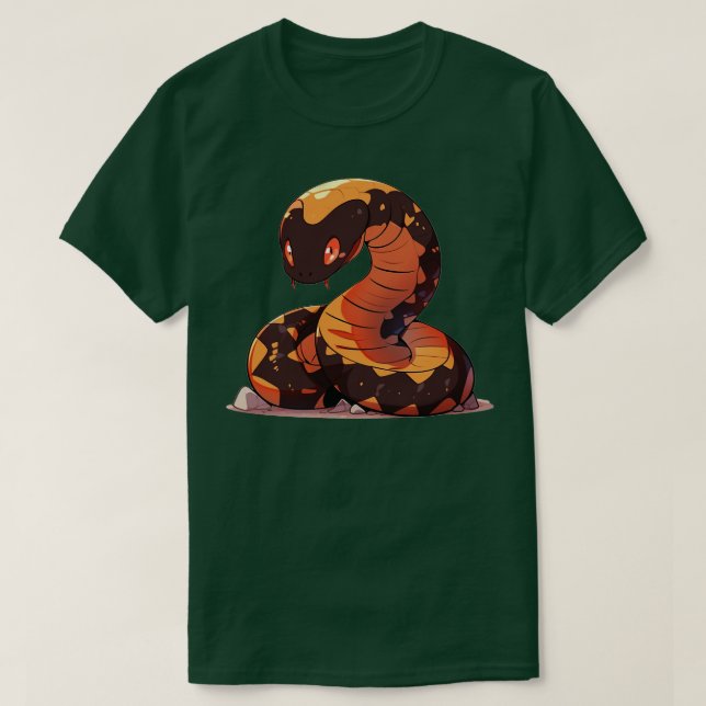 Camiseta cobra-rei 2 (Frente do Design)