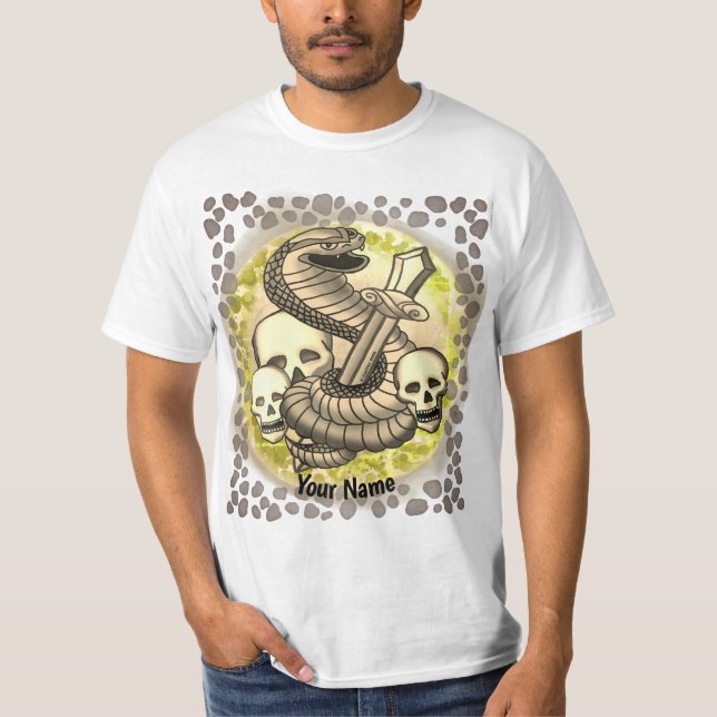 Camiseta Cobra Rei Espada cobra (Frente)