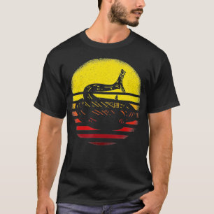 Camiseta Cobra Retro Vintage Rattlesnake Sunset Cobra Love