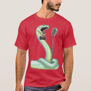 Camiseta Cobra Singer Microphone Music