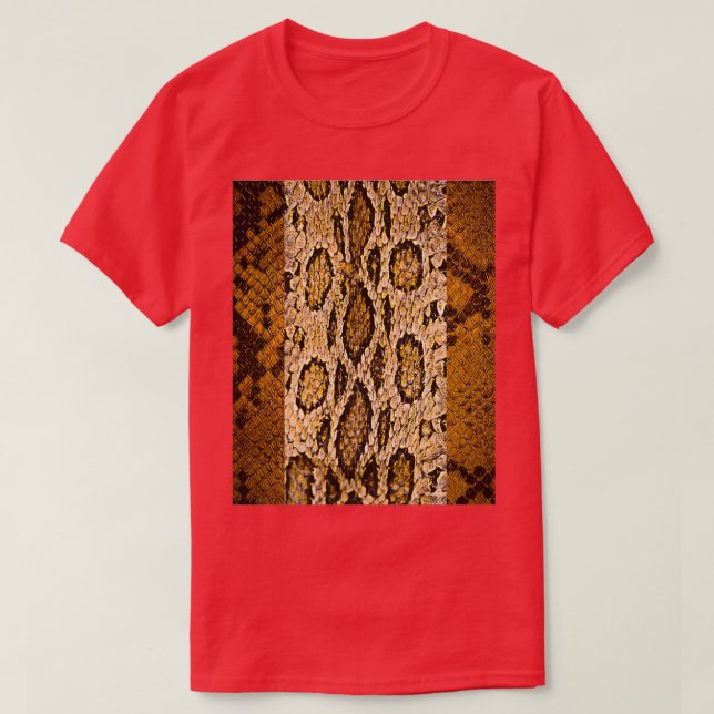 Camiseta Cobra Skins Fotografia Fashion Texture Design (Frente do Design)
