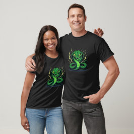 Camiseta Cobra Venenosa – Perigo e Precisão