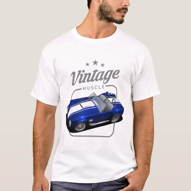 Camiseta cobra vintage (Frente)