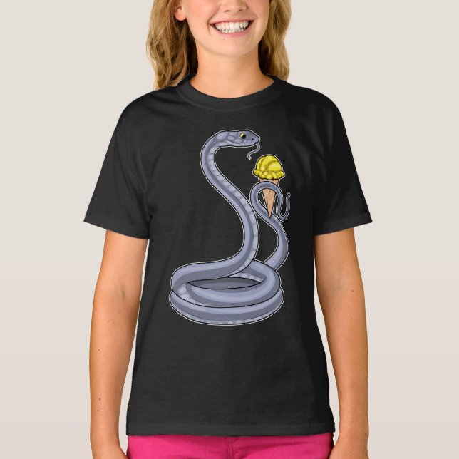 Camiseta Cobra Waffle sorvete (Frente)