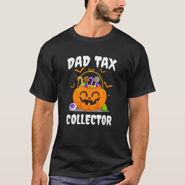Camiseta Cobrador de Imposto sobre pais Direitos do Pai Pia (Frente)
