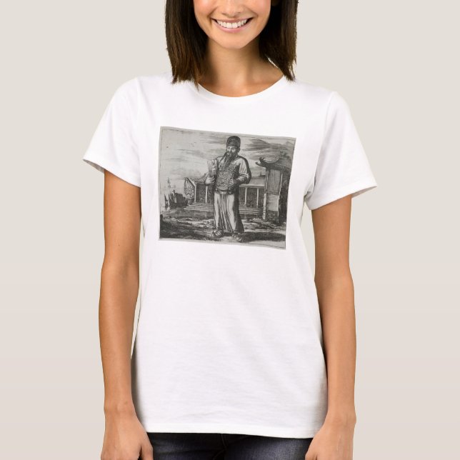 Camiseta Cobrança de Impostos do mais velho, ilustração (Frente)