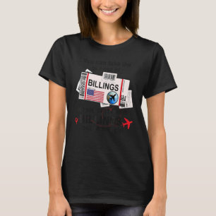 Camiseta Cobranças de Passagem Aérea  Garota de Billings Qu
