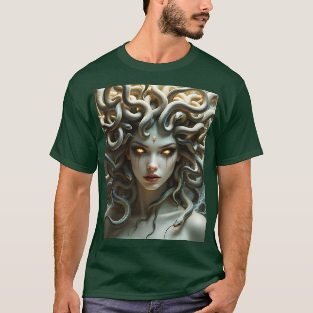 Camiseta Cobras de Olhos Amarelos Fantasy (Frente)