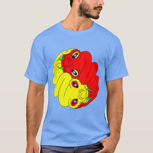 Camiseta Cobras de Yin Yang (Frente)