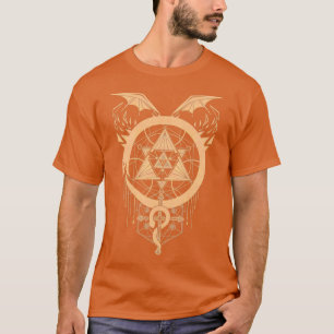 Camiseta Cobras douradas da Alquimia