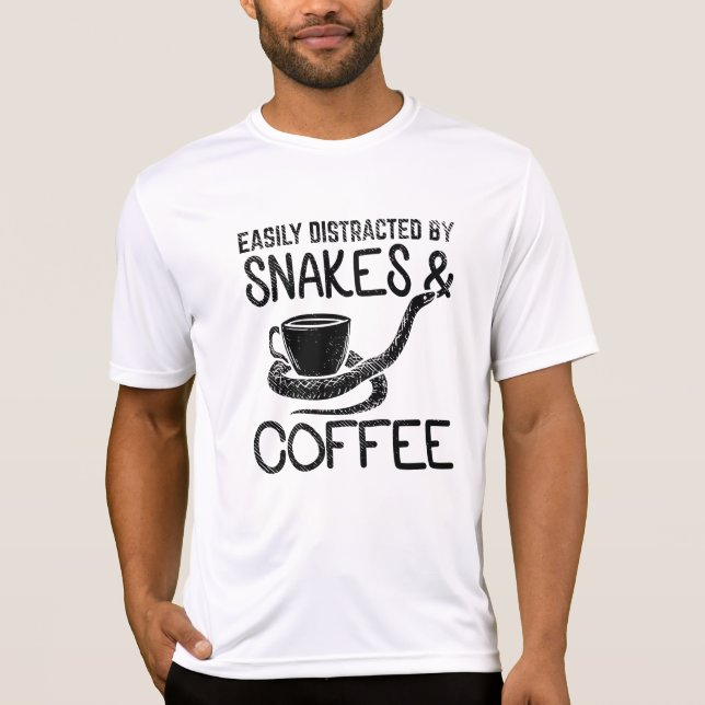 Camiseta Cobras e café (Frente)