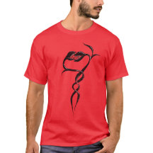Cobras Góticos Vermelho E Preto