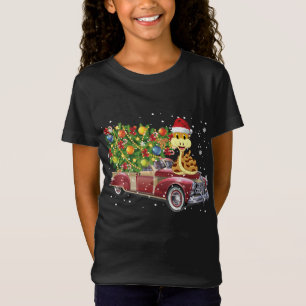 Camiseta Cobras Rides Red Truck Árvore de Natal Xmas Oferta