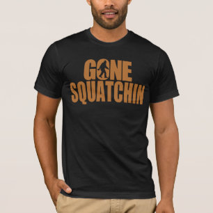 Camiseta Cobre ido de Squatchin e t-shirt preto