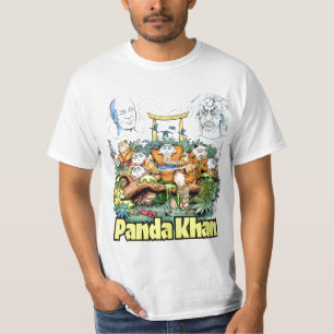 Camiseta cobrir #1 traseiro khan da panda