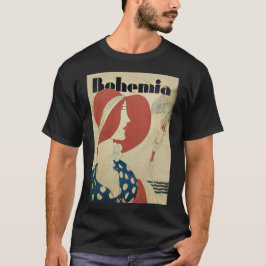 Camiseta Cobrir da revista Art deco bohemia