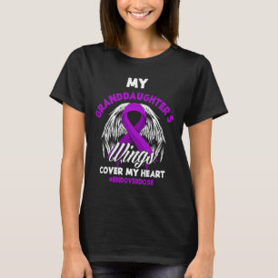 Camiseta Cobrir das Asas da Minha neta Meu Coração Acabou E