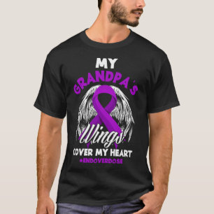 Camiseta Cobrir das Asas do Meu Vovô Excesso de Extremidade