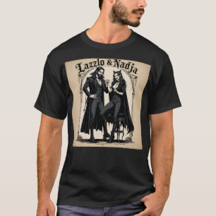 Camiseta Cobrir de álbuns Laszlo & Nadja