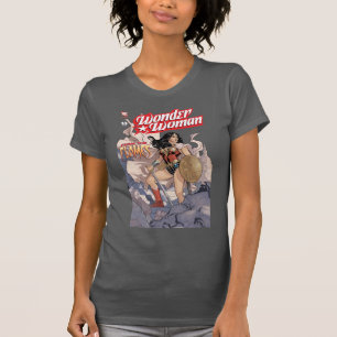 Camiseta Cobrir de banda desenhada da Mulher Maravilha #13