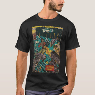 Camiseta cobrir de banda desenhada do fan art