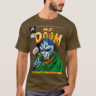 Camiseta COBRIR de banda desenhada MF DOOM