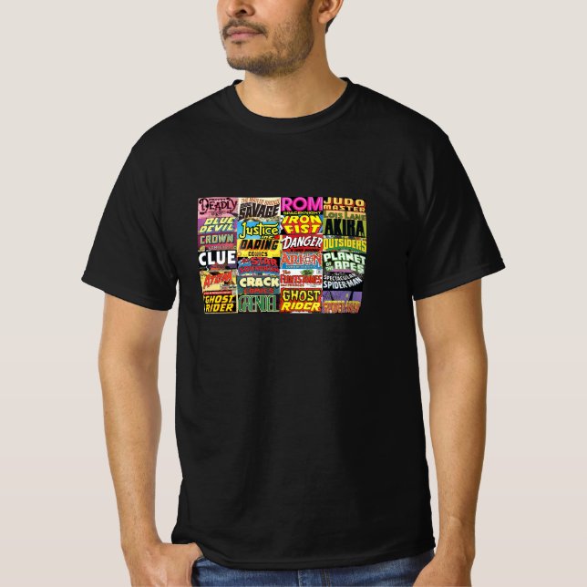 Camiseta Cobrir De Livro ComIc (Frente)